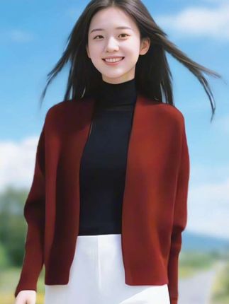 #针织开衫测评 #创作者中心 #创作灵感 ,宽松针织开衫,舒适自在,春秋天里的好伙伴!