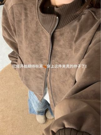 期待秋季🍂的皮夹克! #夹克 #皮衣 #外套 #穿搭 #外套