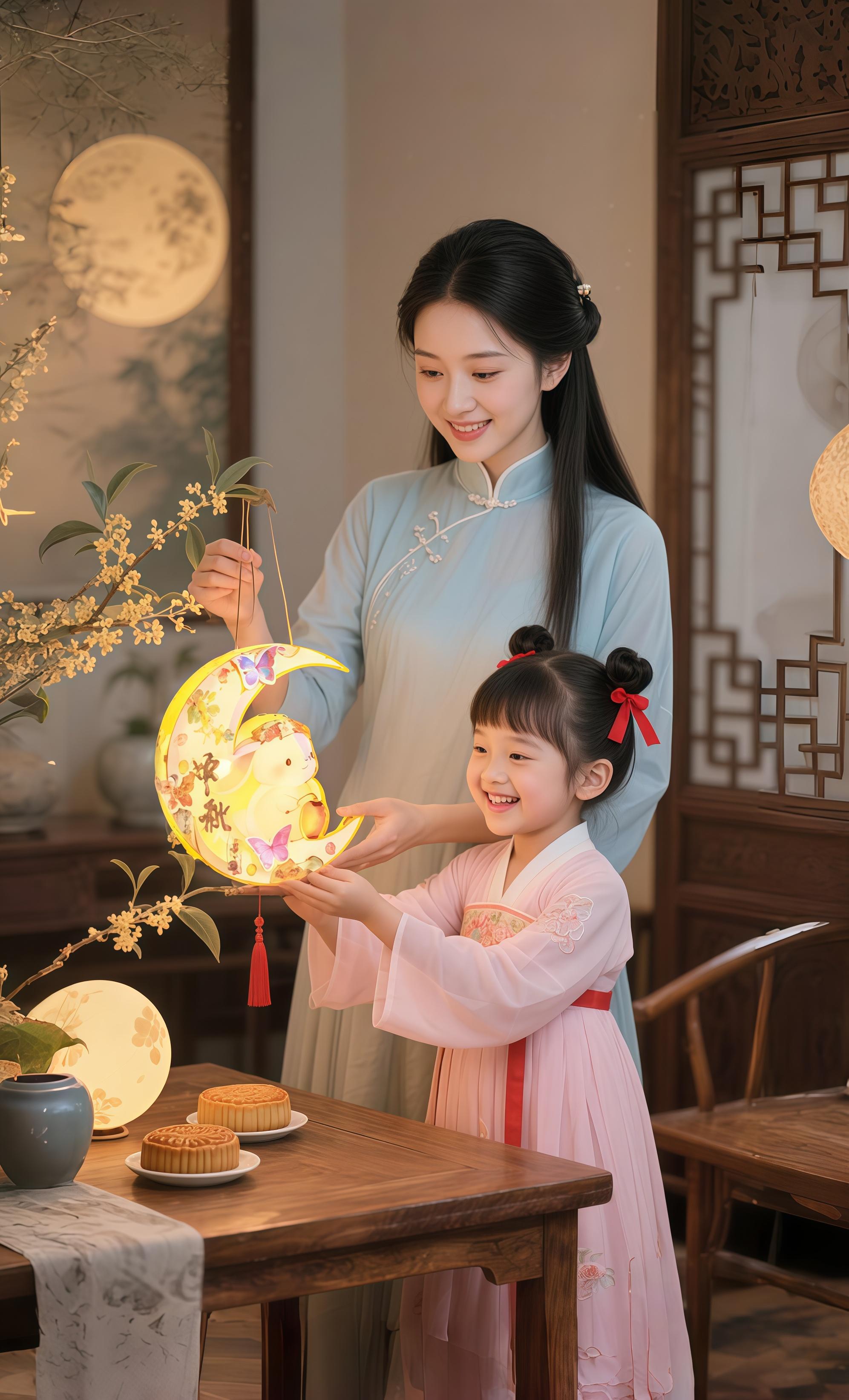 #中秋节手工灯笼 #中秋 #灯笼#孩子的快乐很简单 #古风 @抖加🔥上热门🔥dou+🔥热点宝