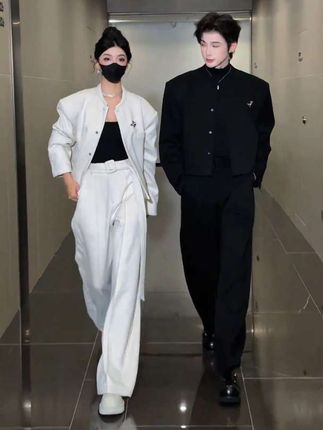 #早秋穿搭#夹克套装#高级感穿搭#时尚男装#穿出自己的风格