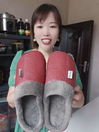 #棉拖鞋#防滑耐磨 #加厚棉拖鞋#防水棉拖鞋