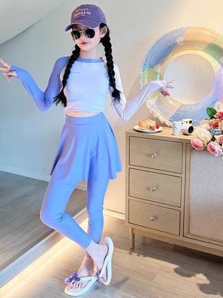 #女童泳衣穿搭 #女童长袖泳衣 #女童夏季泳衣 #女童泳衣推荐 #夏季玩水必备