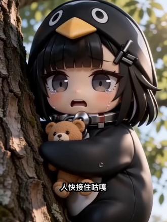 #AI小生物树顶遇险记 #随变ai随便玩 #随变app 香企鹅怎么爬树上了