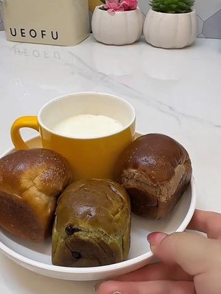 喵叔的实验室碱法小吐司,新鲜短保,手工制作,配料干净营养饱腹#健康饮食 #早餐#碱法面包 #吐司