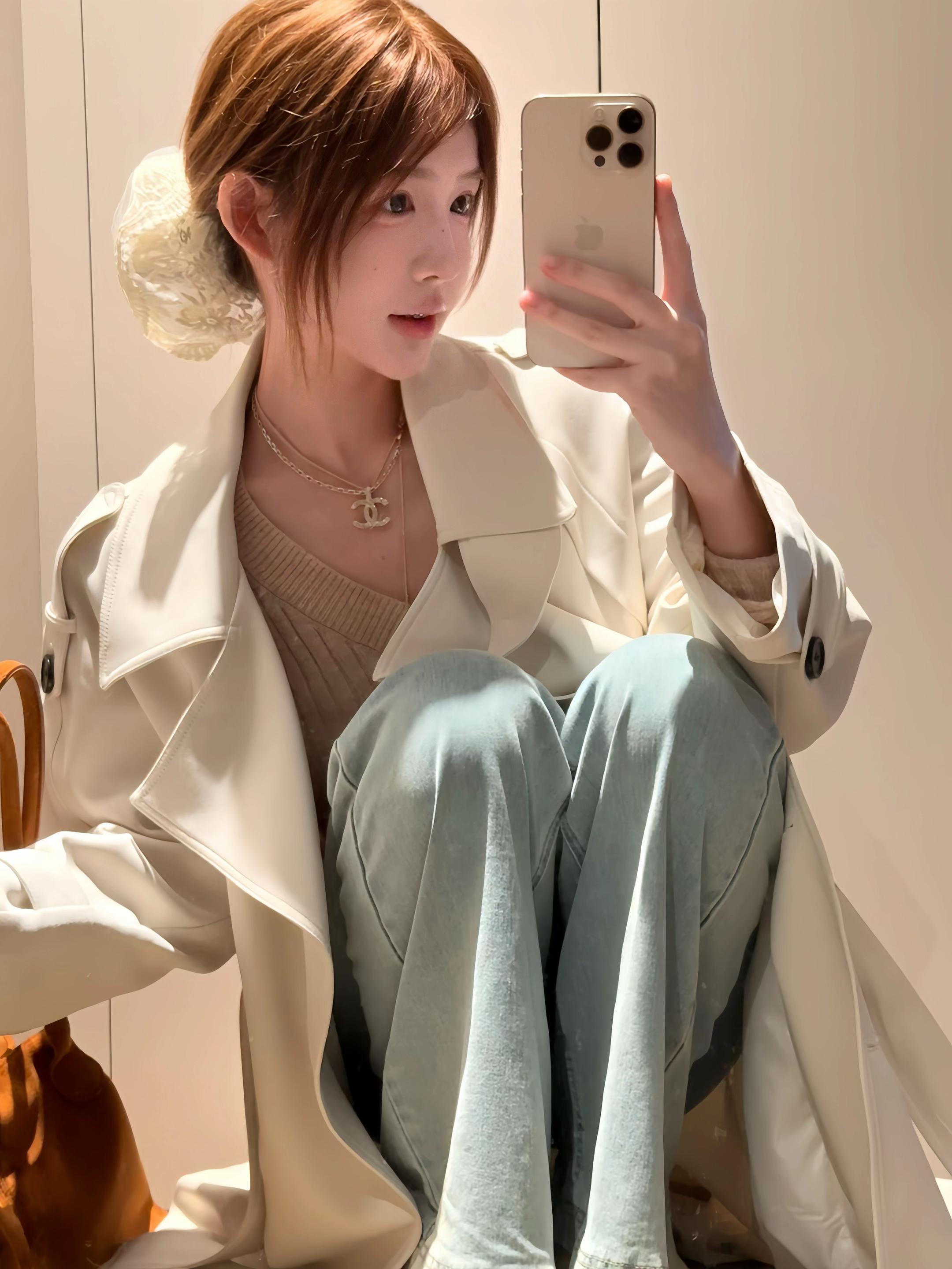 一些秋 🍂。#风衣