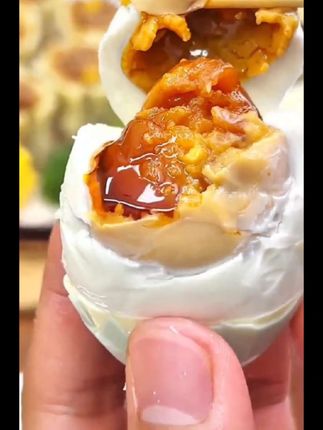 #天海藏爆油咸鸭蛋#咸鸭蛋#流油咸鸭蛋#开袋即食,