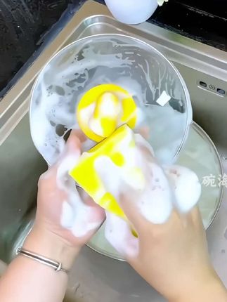 #厨房好物#海绵抹布#厨房抹布