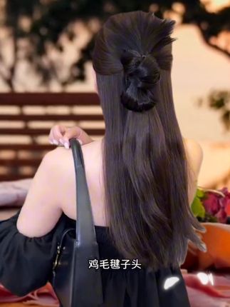 #明星同款发型 #丸子头的简单扎法 #发饰头饰真的很加分 #好物推荐🔥 #网红爆款饰品