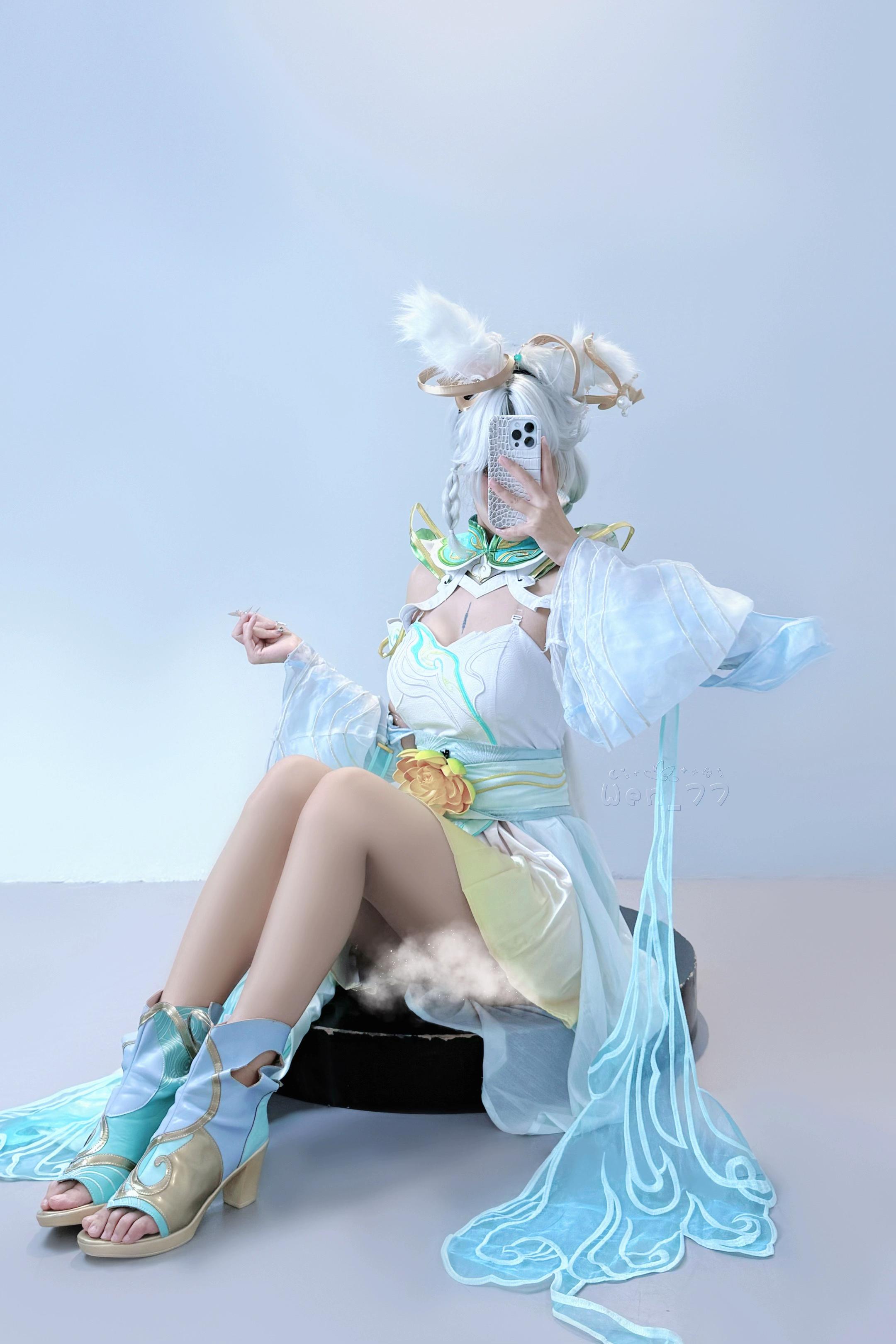 再有一万年 深情永不变。#王者荣耀cos #公孙离云诺千山 #公孙离fmvp皮肤 #公孙离 #cos