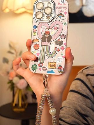 【精孔羽纱】多机型比心女孩适用苹果oppo华为荣耀vivo小米全包防摔手机壳#热门#数码科技#好物分享 #手机壳#强烈推荐