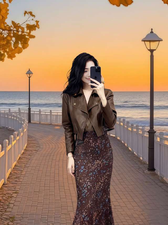 #春秋穿搭 #早秋贵气感穿搭#秋冬穿搭新鲜感在线#秋日人生照片还得是琥珀流光风#复古套装@DOU+小助手