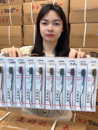 好用不贵经济实惠#三笑美洁牙刷 #软毛牙刷 #独立包装 #源头实力厂家 #牙刷