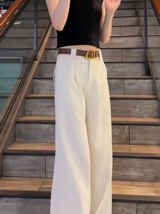 #显高显瘦显腿长 #梨形身材穿搭 #百搭神裤 #高品质女裤 #百搭裤子