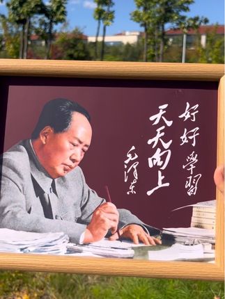 毛主席的话记心上,好好学习,天天向上!#一代人的回忆 #红色文化 #摆件 #书桌摆件 #家居摆件