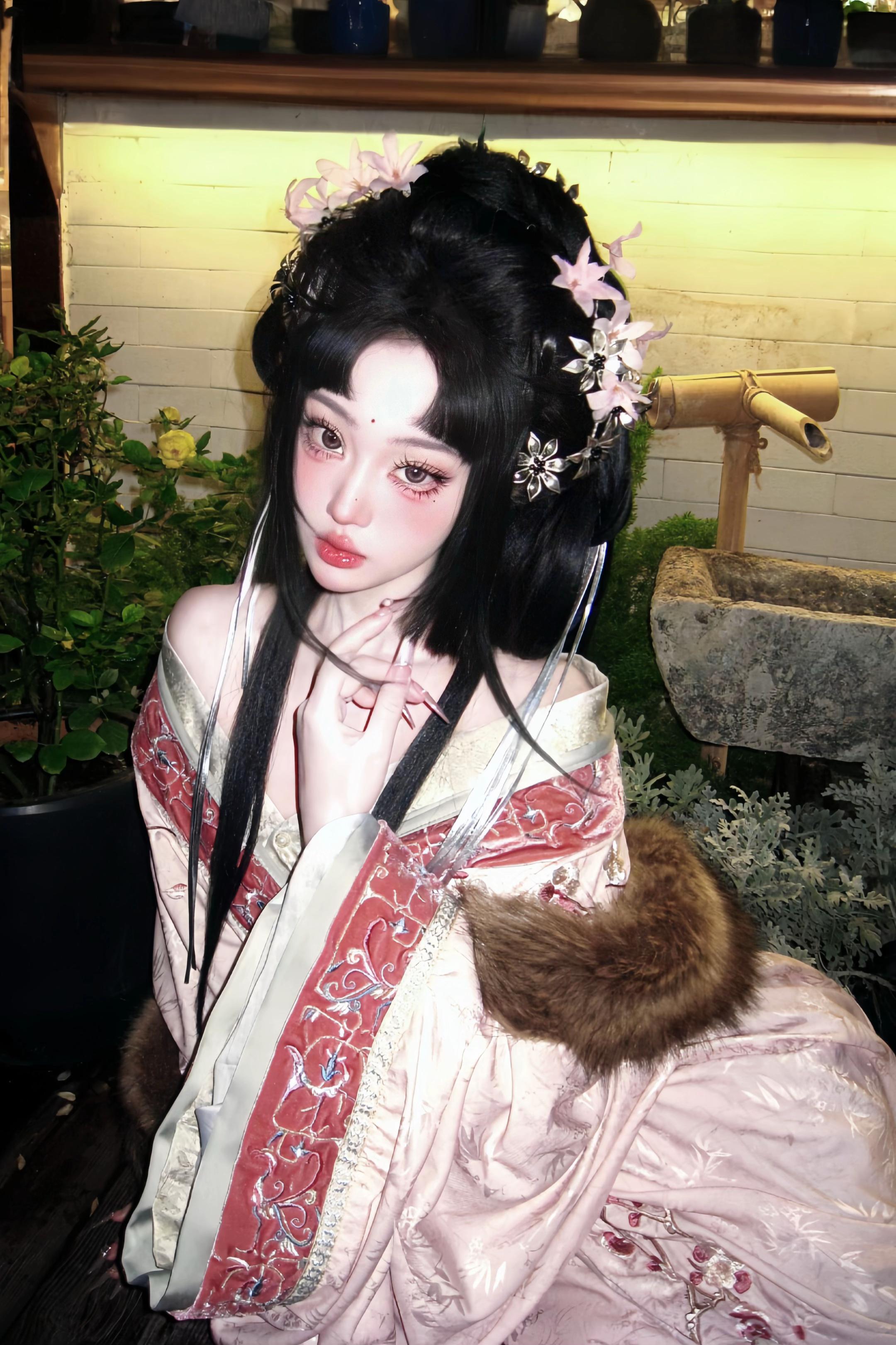 江山如画又怎能比拟 你送我的风景 #古风 #汉服 #小唯 #氛围感