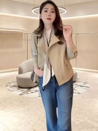 #被秋日氛围感穿搭拿捏了 #高级感穿搭 #小个子穿搭#洋气减龄 #简约穿搭 @DOU+小助手 @DOU+上热门