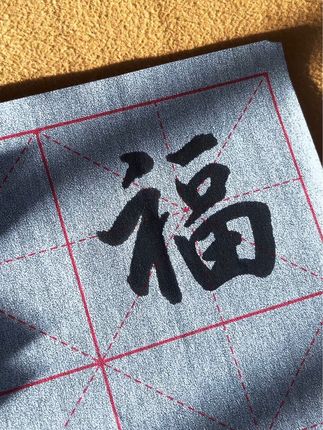 水洗布练字,干净环保,还可以循环反复使用。#练字 #书法 #毛笔字 #写字是一种生活 #书法水写布