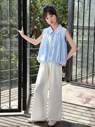 #生女儿就要这样穿 #夏季穿搭 #女童套装 #童装上新 #套装穿搭