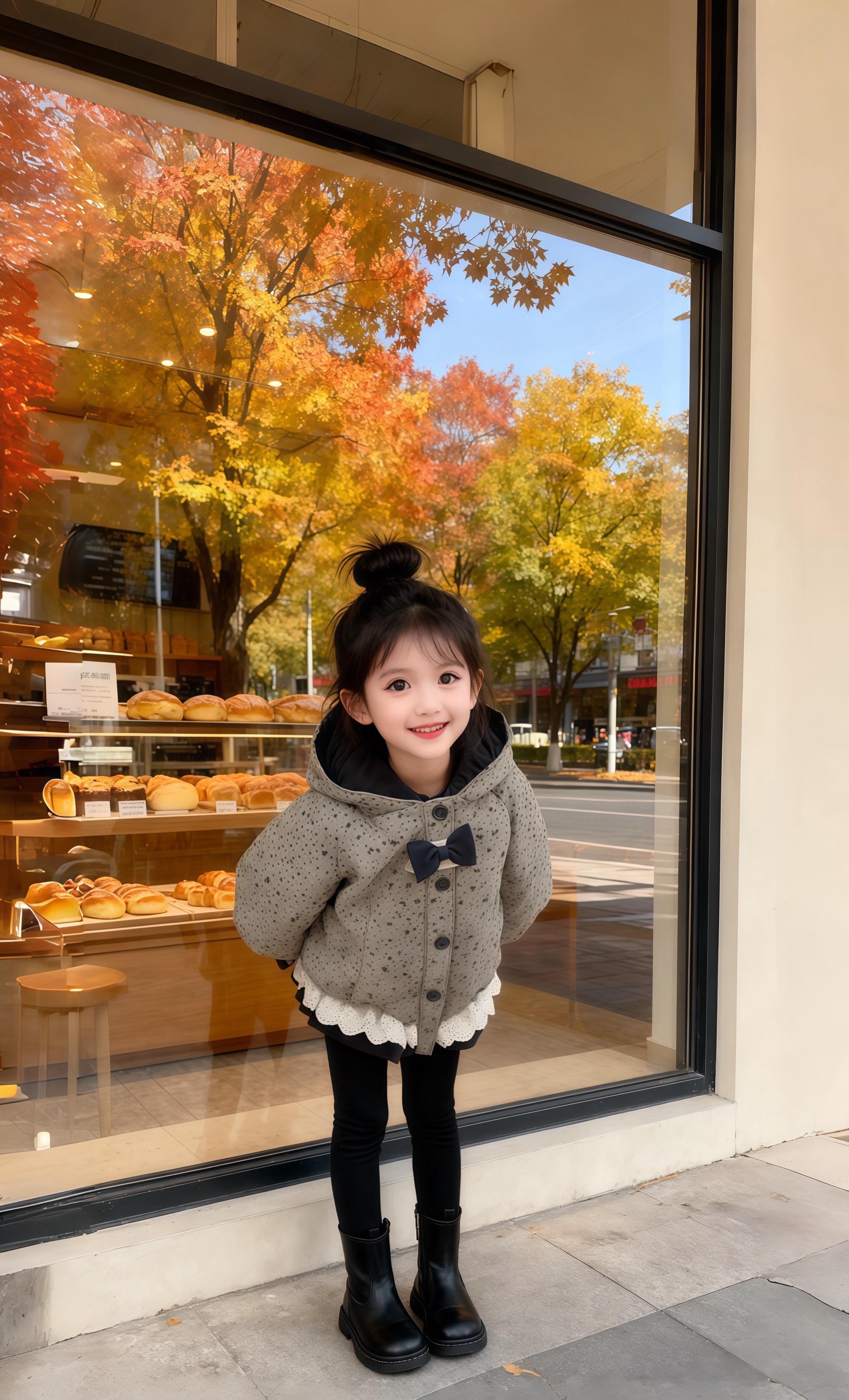 #女童穿搭 #棉服外套 #高品质童装 #上热门🔥 #解锁秋季一周色彩灵感穿搭