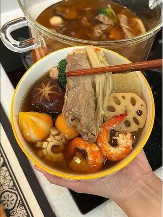 水煮菜要是吃不下去了 一定要试试这个#关东煮 好吃还没负担#太好吃了