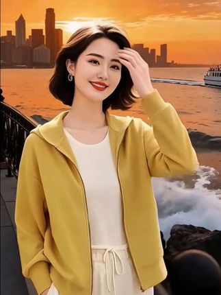 秋冬宽松连帽开衫卫衣 #早秋高智感职场穿搭 #早秋穿搭三分钟出门不是梦 #春秋穿搭 #今日穿搭分享 #外套穿搭