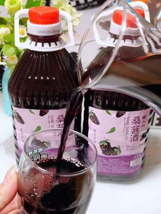 #无限回购的宝藏单品 #果酒 #桑葚酒是水果酒中的极品 #强烈推荐