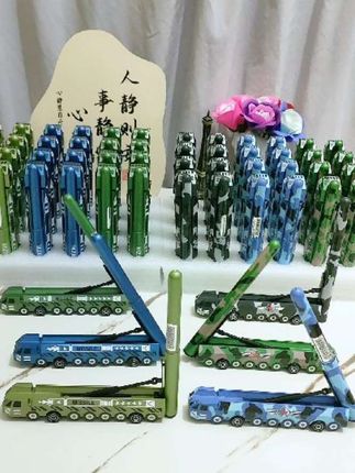 #东风41模型 #东风41导弹笔 #导弹中性笔 #中性笔 #黑色中性笔