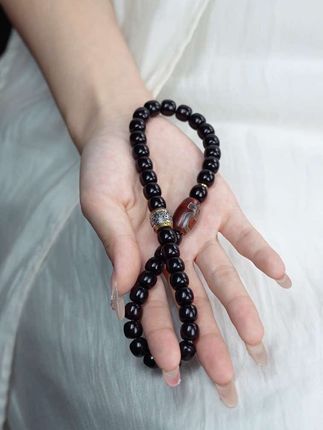 见人间,眼无是非;望岁月,心有玫瑰#五台山#手串