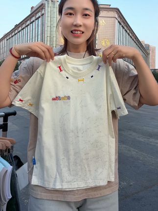 面料有弹力超舒服,大大方方的超显白!!!#潮童穿搭 #夏季套装 #高品质童装 #男童短袖 #潮牌穿搭