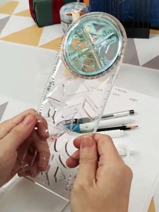 #多功能绘图尺#自用好物分享#非常方便实用
