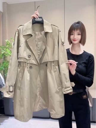 #小个子穿搭#秋季穿搭#风衣穿搭