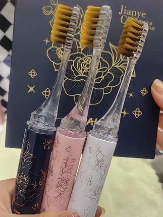 #可折叠的牙刷#折叠牙刷推荐 #好物分享 #实拍原视频 #牙刷