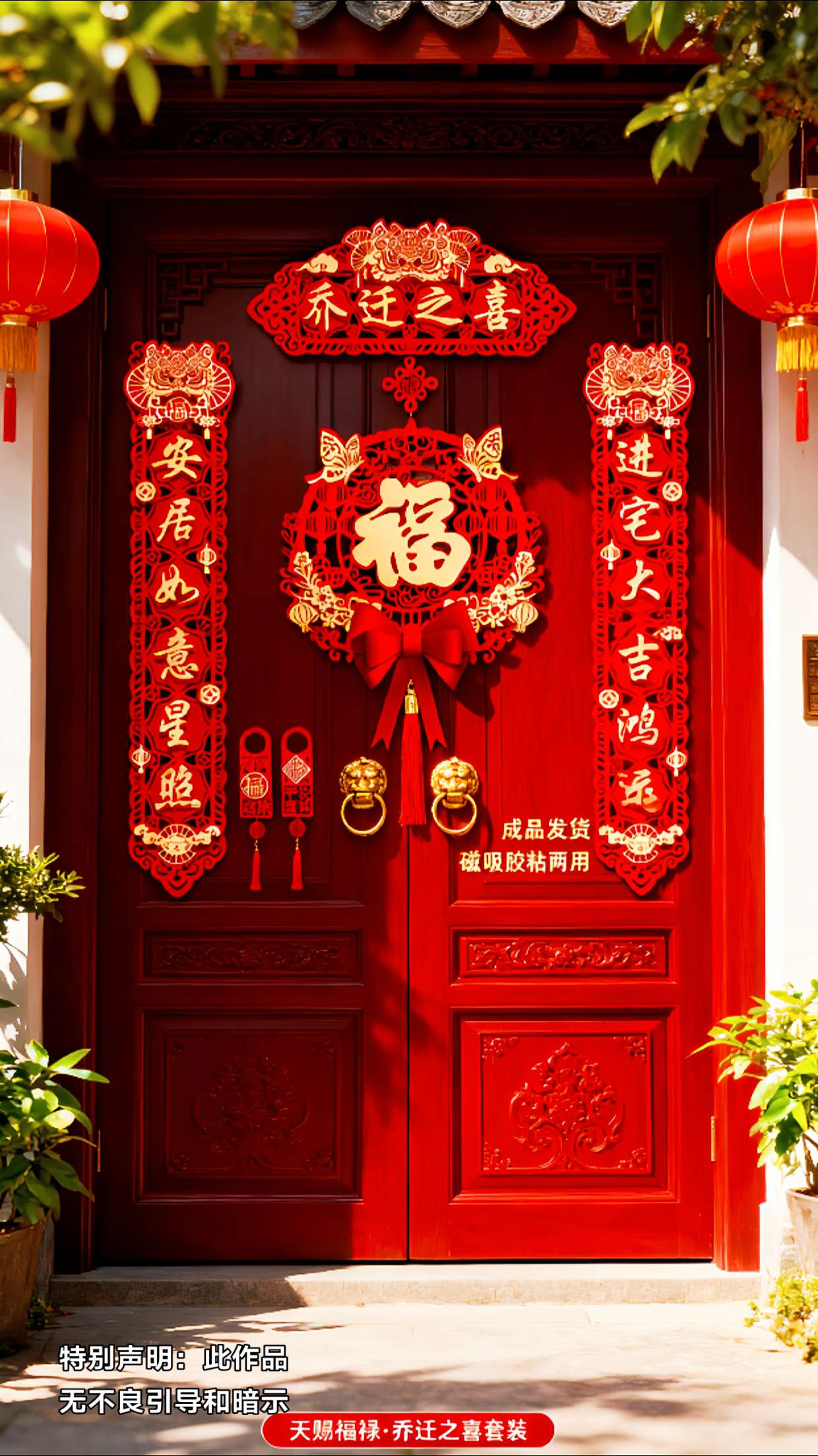 #创作灵感 #乔迁对联磁吸两用乔迁对联乔迁之喜 #好东西一起分享 #好物推荐🔥 #强烈推荐