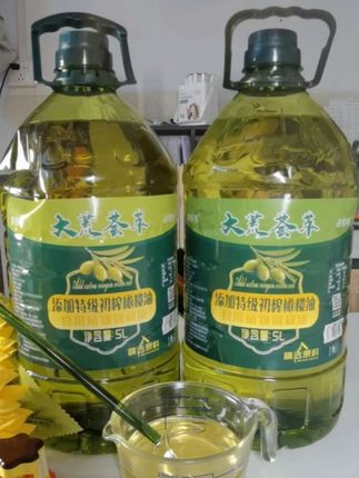 被夸爆的厨房健康神器!这桶橄榄油太赞了🌿 特级初榨,保鲜力超强,每一滴都饱含橄榄果的新鲜与润泽,营养无敌~ 炒菜时油烟瞬间消失,煎炒烹炸都自带迷人香气 buff,让食材香味爆棚! 5L 大容量超实惠,日常烹饪、宴请宾客都能轻松搞定,健康饮食就靠它了🔒 #橄榄油 #厨房好物 #好物推荐 #健康饮食 #橄榄油特级初榨