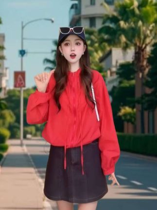 #创作灵感 #韩系简约防晒服#面料舒服透气 #