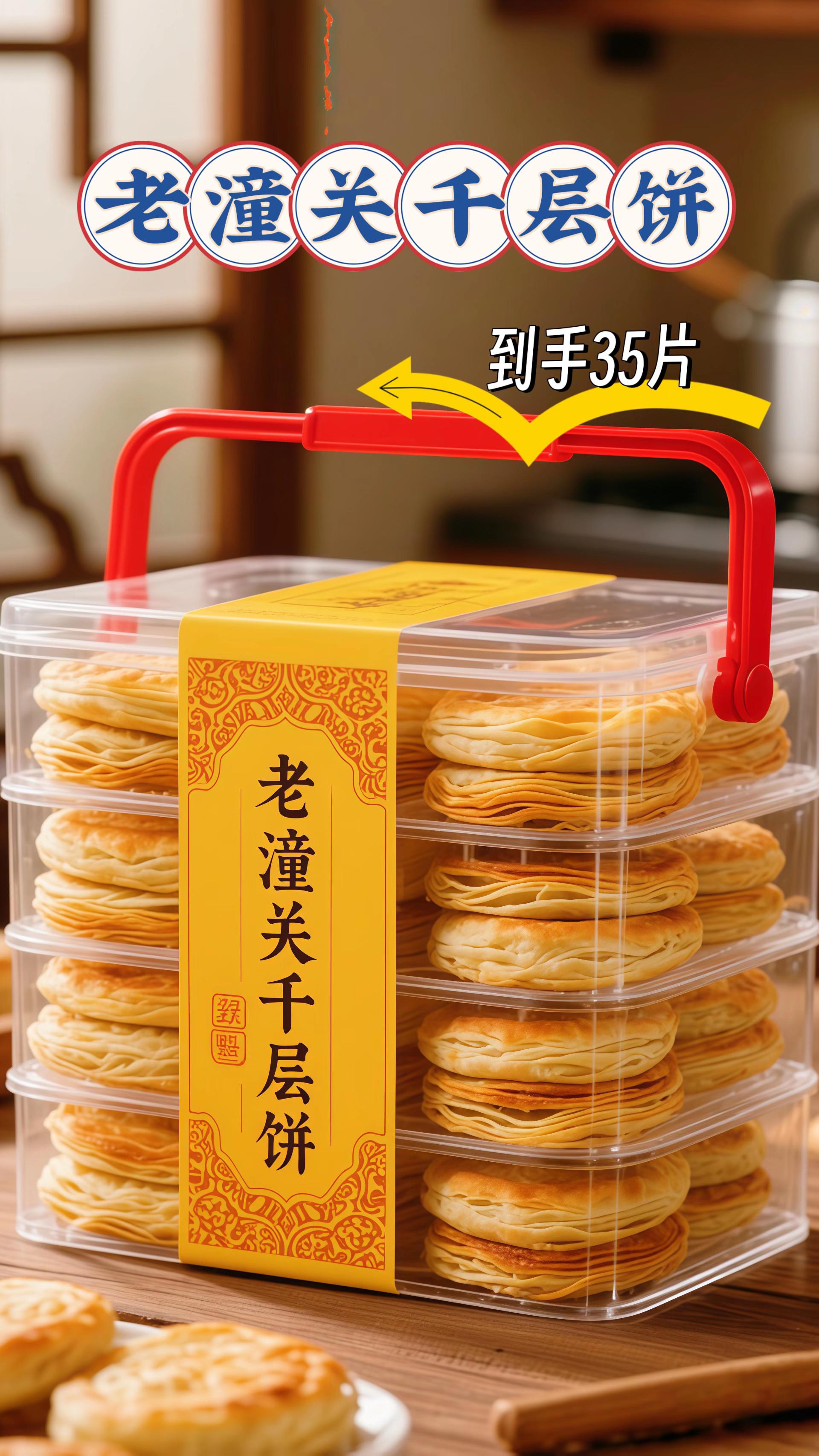 老潼关千层饼#强烈推荐 #面食 #早餐饼 #肉夹馍#老潼关肉夹馍速冻饼