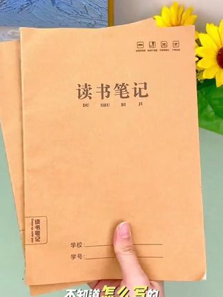 读书笔记本摘抄本阅读记录好词好句小学生专用二三四五年级学习#学习用品 #笔记本 #文具安利 #开学必备
