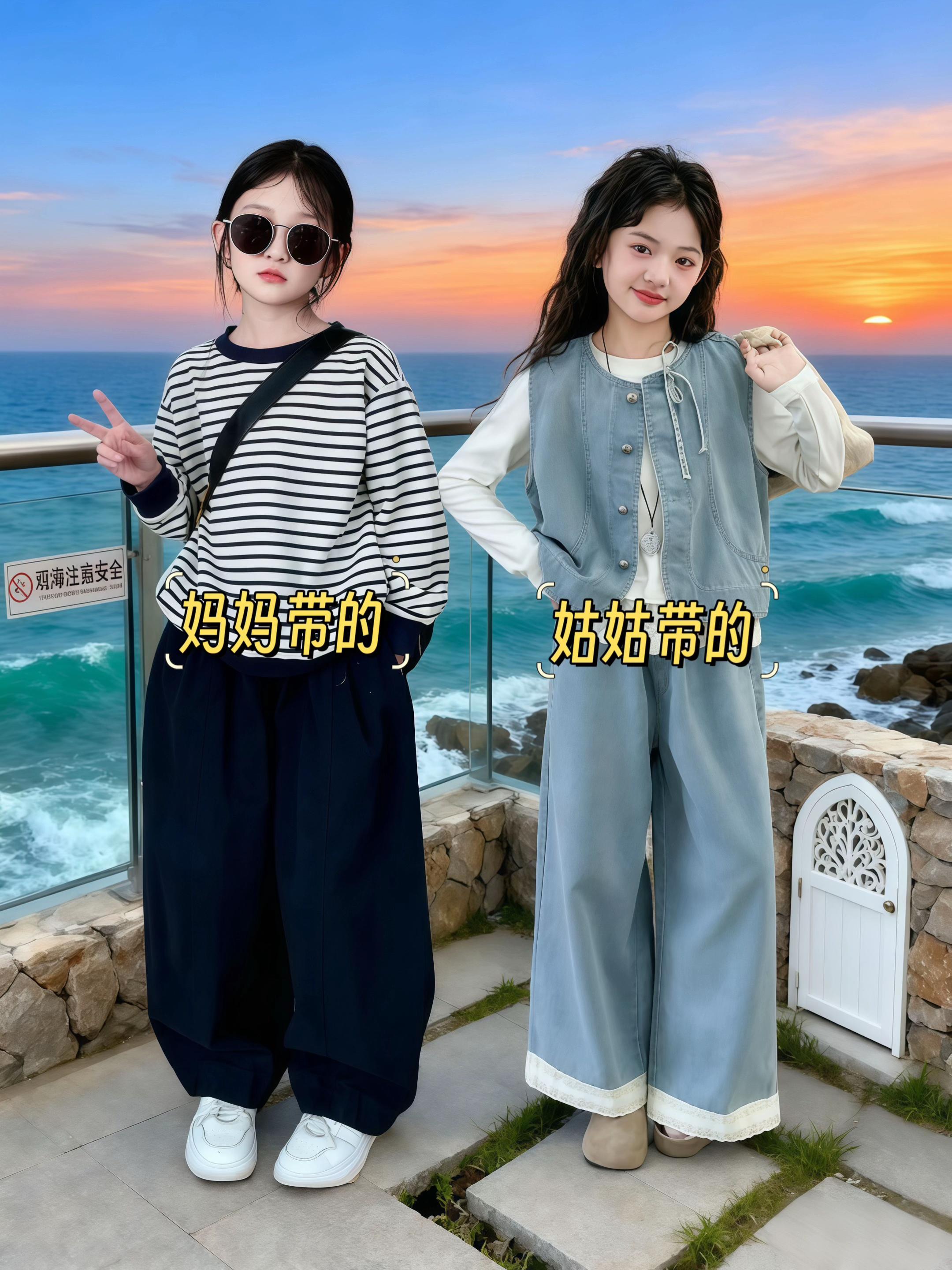 #早秋穿搭公式来了#初秋一周不重样穿搭#早秋穿搭三分钟出门不是梦 #女童套装#酷女孩穿搭 @抖音创作小助手 @抖加🔥上热门🔥dou+🔥热点宝
