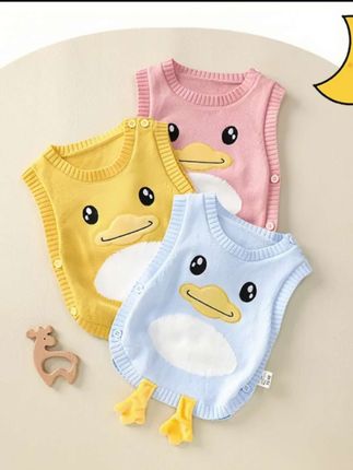 #创作灵感 春夏新款宝宝针织马甲卡通小鸭可爱风百搭宝宝棉马甲#母婴好物 #宝宝针织马甲 #萌娃穿搭 #母婴好物推荐 @DOU+上热门 @巨量千川