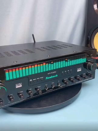 SUNBUCK山宇双环牛7声道功放机家用大功率蓝牙专业重低音同轴光纤#蓝牙功放 #大功率功放 #USB功放 #家用功放 @巨量千川