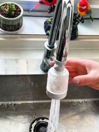 陶瓷滤芯功能,透明外壳过滤可视。可360度旋转,安装简单#视频同款 #好物推荐🔥 #过滤器 #居家好物 #居家必备