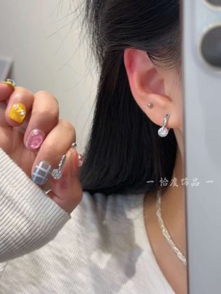 戴上就很喜欢四件套质感耳环,上耳百搭又高级#首饰分享 #时尚饰品 #耳饰控 #饰品分享 #耳饰搭配