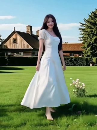 #连衣裙 #裙子 #优雅气质 #气质仙女裙穿搭 #超仙连衣裙