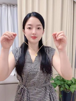 好有质感的一条项链,简单大方又洋气, 谁带谁好看真的好喜欢啊!#百搭款项链#项链 #项链推荐
