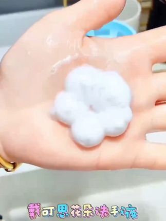 宝宝好物推荐,戴可思花朵泡泡洗手液婴幼儿宝宝专用