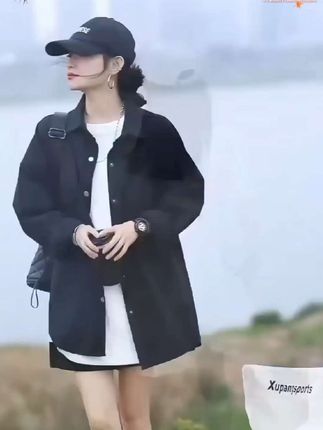#说好的随便穿穿去看秀 #大码女装#宽松版型#衬衫外套