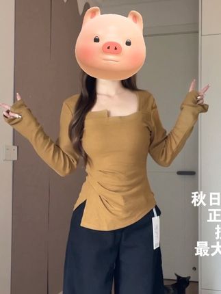 #大码女装 #纯欲风天花板 #收腰显瘦 #秋冬的氛围感 #内搭外穿都好看
