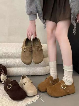 #百搭女鞋 #时尚美鞋 #勃肯鞋 #软底软面穿上超舒服 #单鞋