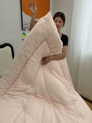 南通工厂现货现发,下单还送运费险#家纺床上用品#被子秋冬款#面料柔软舒适#被窝里的小太阳#被芯