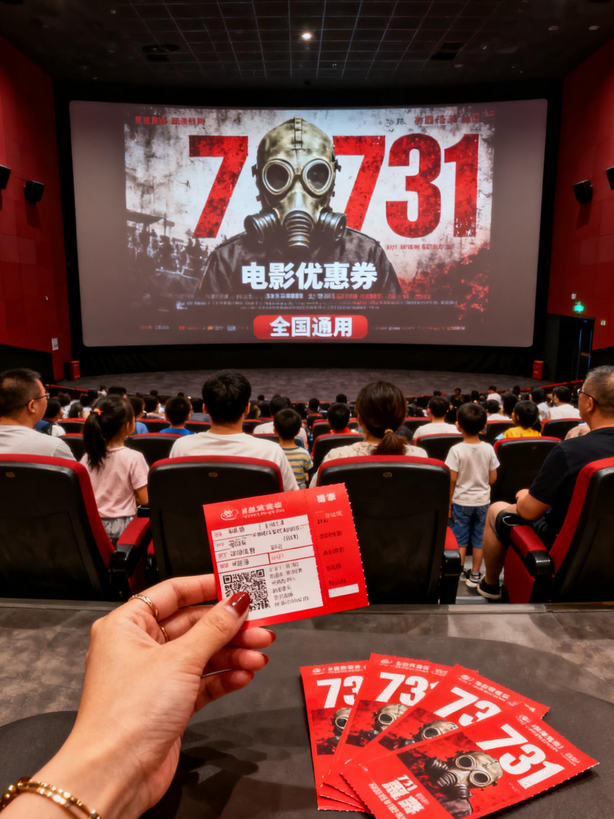 《731》低价票来了!抖音15元拿下双人券,全国影院通用,超额补差价超省心,勿忘国耻赶紧抢🎬#勿忘历史 #强烈推荐 #祖国强大 #好电影 #热爱祖国